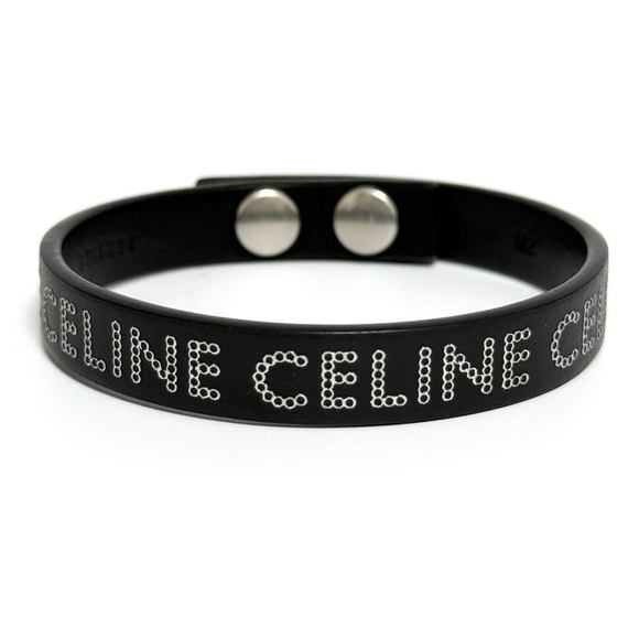 CELINE Black Charm Bracelet - Picture 1 of 10